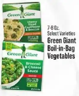 IGA Green giant boil-in-bag vegetables offer