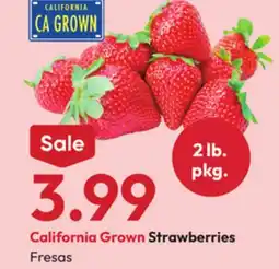 Stater Bros Strawberries offer