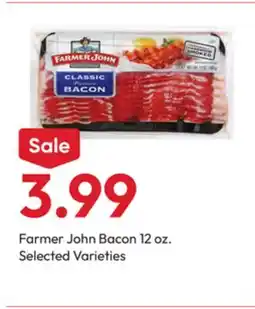 Stater Bros Farmer John Bacon offer