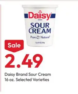 Stater Bros Daisy Brand Sour Cream offer