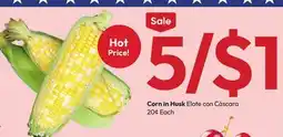 Stater Bros Corn in Husk offer