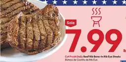 Stater Bros Beef Rib Bone-In Rib Eye Steaks offer