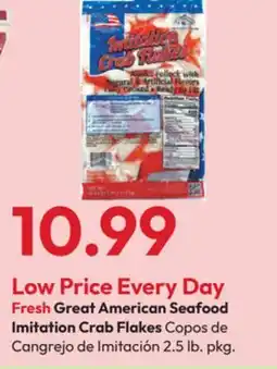 Stater Bros Fresh Great American Seafood Imitation Crab Flakes offer