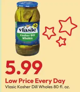 Stater Bros Vlasic Kosher Dill Wholes offer