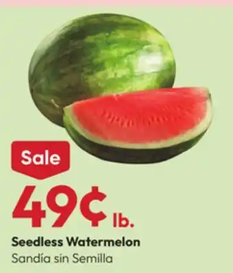 Stater Bros Seedless Watermelon offer
