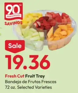 Stater Bros Fresh Cut Fruit Tray offer