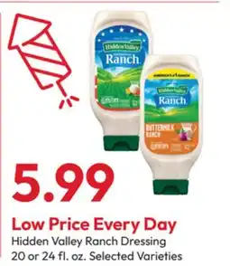 Stater Bros Hidden Valley Ranch Dressing offer