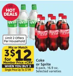 Vons Coke or Sprite offer