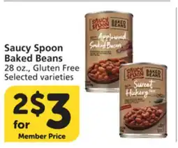 Vons Saucy Spoon Baked Beans offer