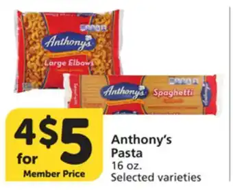 Vons Anthony's Pasta offer
