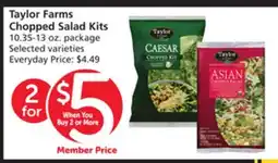 Vons Taylor Farms Chopped Salad Kits offer
