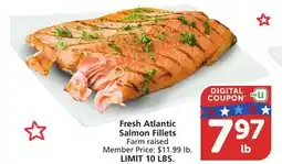 Vons Fresh Atlantic Salmon Fillets offer
