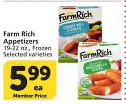 Vons Farm Rich Appetizers offer