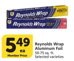 Vons Reynolds Wrap Aluminum Foil offer