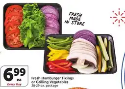 Vons Fresh Hamburger Fixings or Grilling Vegetables offer