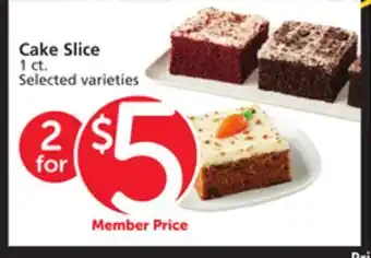 Vons Cake Slice offer