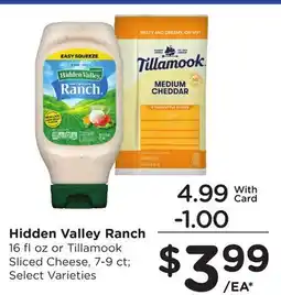 Ralphs Hidden Valley Ranch offer