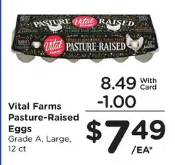 Ralphs Vital Farms Pasture-Raised Eggs offer