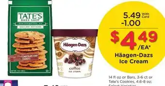 Ralphs Haagen-Dazs Ice Cream offer