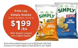 Ralphs Frito Lay Simply Snacks offer