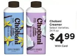 Ralphs Chobani Creamer offer