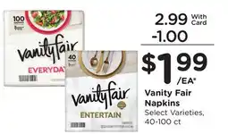 Ralphs Vanity Fair Napkins offer