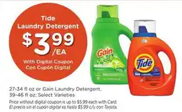 Ralphs Tide Laundry Detergent offer