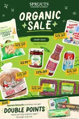 Sprouts Farmers Market ORGANIC SALE offer