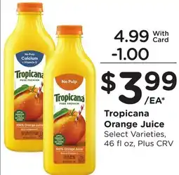 Ralphs Tropicana Orange Juice offer
