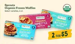 Sprouts Farmers Market Sprouts Organic Frozen Waffles offer