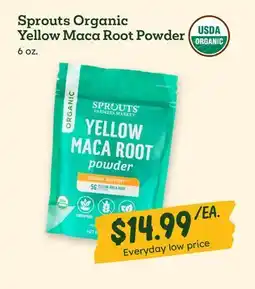 Sprouts Farmers Market Sprouts Organic Yellow Maca Root Powder offer