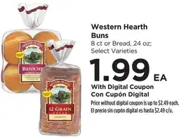 Food 4 Less Western Hearth Buns offer