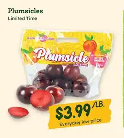 Sprouts Farmers Market Plumsicles offer