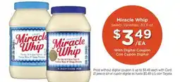 Ralphs Miracle Whip offer