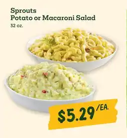 Sprouts Farmers Market Sprouts Potato or Macaroni Salad offer