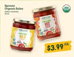 Sprouts Farmers Market Sprouts Organic Salsa offer