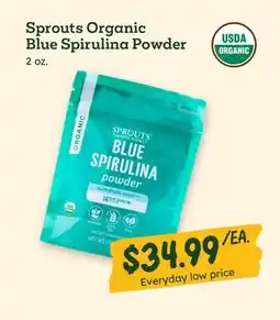 Sprouts Farmers Market Sprouts Organic Blue Spirulina Powder offer