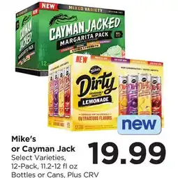 Food 4 Less Mike's or Cayman Jack offer