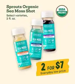 Sprouts Farmers Market Sprouts Organic Sea Moss Shot offer