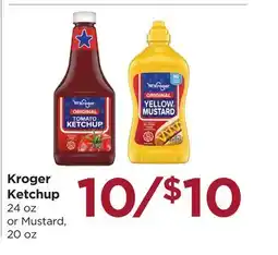Food 4 Less Kroger Ketchup or Mustard offer