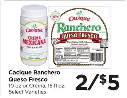 Food 4 Less Cacique Ranchero Queso Fresco offer