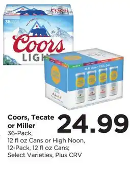 Food 4 Less Coors, Tecate or Miller offer