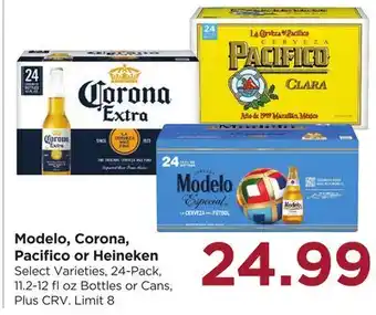 Food 4 Less Modelo, Corona, Pacifico or Heineken offer