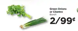 Food 4 Less Green Onions or Cilantro offer