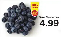 Food 4 Less 18 oz Blueberries offer