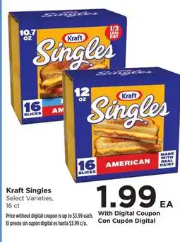 Food 4 Less Kraft Singles offer