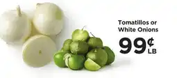 Food 4 Less Tomatillos or White Onions offer