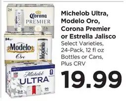 Food 4 Less Michelob Ultra, Modelo Oro, Corona Premier or Estrella Jalisco offer