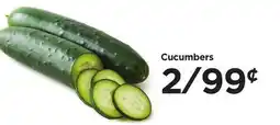 Food 4 Less Cucumbers offer