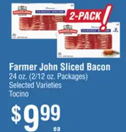 Smart & Final Farmer John Sliced Bacon offer